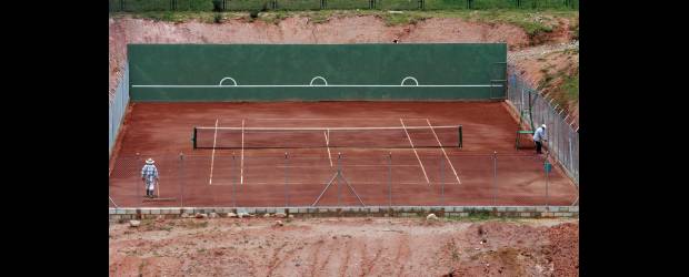 Canchas de tenis para gente de hacha y machete | Archivo, Róbinson Sáenz | La primera y única cancha de tenis pública en los municipios de Antioquia la tiene Santa Rosa de Osos, construida con dineros de Indeportes Antioquia.