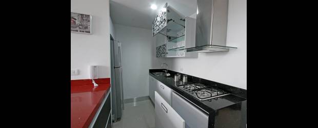 En la cocina: abrir y cerrar con un toque |