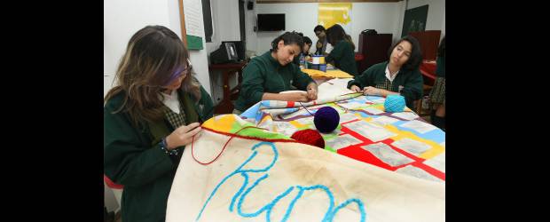El arte es más que una materia en el Cefa | Juan Antonio Sánchez | Las historias de vida son la materia prima para hacer los trabajos artísticos en la institución educativa.