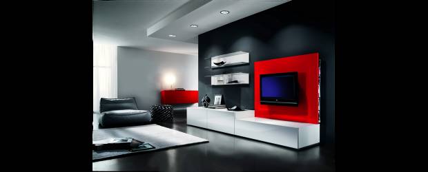 Salas que guardan la línea | Las líneas rectas significan para muchos convivir con la belleza y la naturalidad siendo minimalistas. El blanco es uno de los colores de referencia, sin desperdiciar las posibilidades de despuntar con rojo, negro o colores tierra.