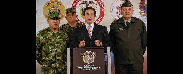 Cayó "Mincho", jefe del frente 30 de las Farc | Colprensa, Bogotá | "Es un golpe a las finanzas de las Farc", dijo el ministro Juan Carlos Pinzón sobre la muerte de alias "Mincho".