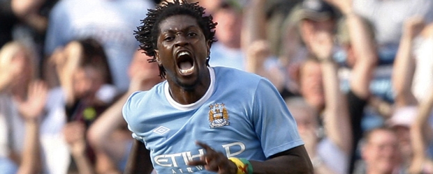 Adebayor jugará en el Real Madrid cedido por el Manchester City | AP | El delantero togolés Emmanuel Adebayor, de 26 años, jugará hasta el final de la temporada en el Real Madrid.