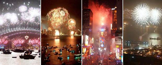 Seis destinos para celebrar el Año Nuevo | Archivo | El millón de personas que se congregan en Times Square, en Nueva York, son bañados por las toneladas de confetis que lanzan desde los edificios con los deseos de cientos de personas.