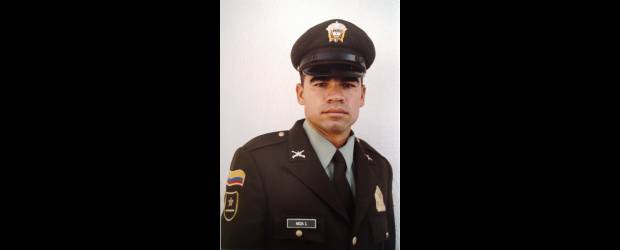 Muere policía en combates en Cauca | Colprensa | El patrullero César Augusto Meza murió en los combates con Farc.