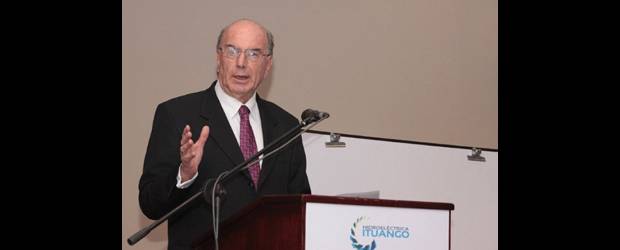 Ituango contrata el desvío del río | Archivo | La sociedad Hidro-Ituango sigue liderando el proyecto que en pocos días pasará a ser controlado por EPM. En la foto, su gerente, Luis Guillermo Gómez.