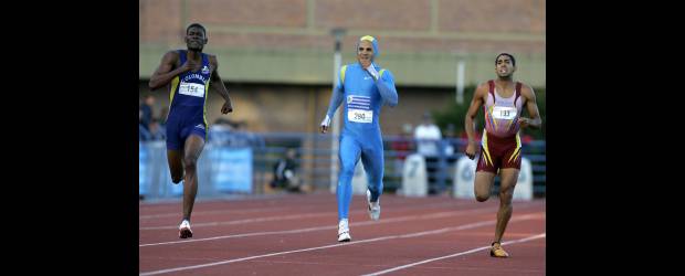 El 4x100 varones busca su registro | Archivo | Geimer Mosquera es uno de los integrantes de la posta de los 4x100.