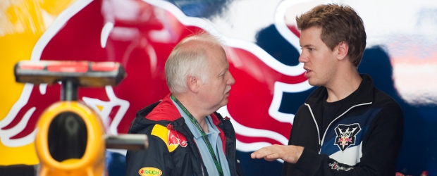Los Red Bull siguen siendo favoritos | AP | Vettel (der.), piloto de Red Bull, aún no ha brillado en el Principado.