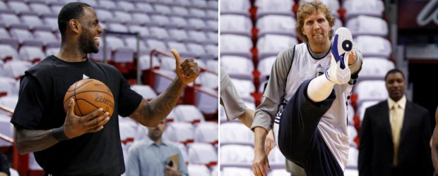 Heat y Mavericks se juegan el título de la NBA | Reuters | LeBron James, figura de los Heat, y Dirk Nowitzki, el protagonista de los Mavericks, se medirán el aceite a partir de este martes.