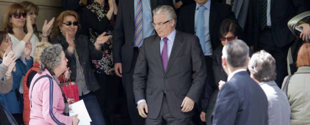 Baltasar Garzón demandó a la justicia española por vulnerar sus derechos | Archivo | Baltasar Garzón se enfrenta a un periodo de inhabilitación máximo de 20 años.
