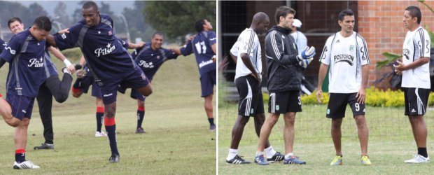 Rojos y verdes viven un nuevo capítulo | Hernán Vanegas | Medellín entrenó este martes en la Base Aérea de Rionegro, mientras Nacional trabajó en su sede deportiva en Guarne.