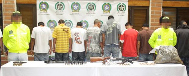 Captura de 25 presuntos integrantes de "La Camila" se realizó tras 18 meses de investigación | Cortesía | La operación contra los presuntos integrantes de "La Camila" se realizó el viernes pasado.