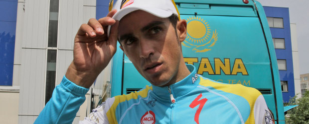 Astana aún no da por perdido a Contador | AP | Alberto Contador ganó con Astana dos Tour de Francia, una Vuelta a España y un Giro de Italia, entre otras competiciones.