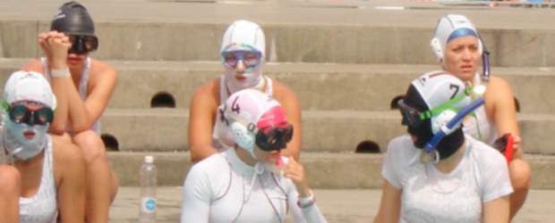 Supremacía antioqueña en Juegos Fedecas | Cortesía Karina Londoño | Este es el equipo de Antioquia, con el aporte de Orcas, que lidera el torneo femenino de rugby subacuático. Ayer vencieron 2-0 al elenco de Bogotá.
