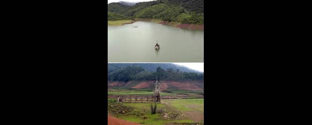 70 megavatios, oferta inicial a Venezuela | Jorge Silva, Reuters-Potosí, Venezuela | La imagen ilustra el problema energético que vive Venezuela por la sequía en la hidroeléctrica de Potosí, una de las más grandes del país vecino.