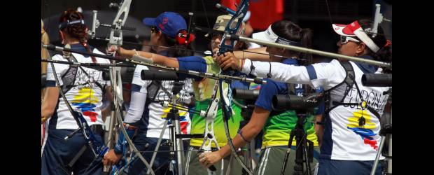 Arqueros foráneos llegan al ranquin | Archivo | Ana María Rendón será una de las integrantes del equipo colombiano de arco recurvo, favorito en el ranquin.