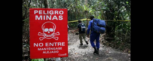 Labriego murió al pisar mina en Ituango | Archivo | El norte de Antioquia es una de las regiones más sembradas de minas.