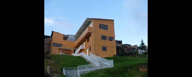 Yarumal estrena hoy un Hogar Agrupado | | Aspecto de la moderna estructura que albergará a 104 niños.