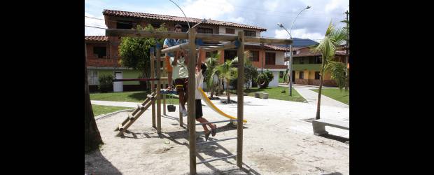 El progreso llega en deporte y cultura a La Ceja | Robinson Sáenz, enviado especial, La Ceja | Cerca de 100 millones de pesos fueron invertidos por la Administración Municipal en la adecuación y remodelación del parque Divino Niño, que ahora es altamente visitado por los habitantes del sector de La Aldea.