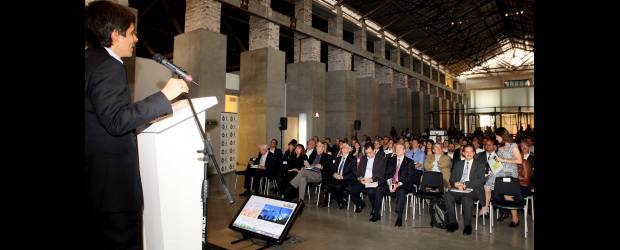 La innovación local ya definió la hoja de ruta | Jaime Pérez | Andrés Montoya Isaza, director ejecutivo de Ruta N -en primer plano-, señaló que los próximos pasos a seguir en el Plan CTi es la presentación del proyecto de Acuerdo ante el Concejo Municipal. Posteriormente, se deberá hacer una articulación del Plan con Colciencias y el resto de actores de la ciudad.