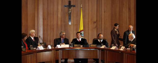 CIDH sesionará desde hoy en Bogotá | Colprensa | El presidente de la CIDH, Diego García- Sayán, y los magistrados Mauricio Fajardo y Gustavo Gómez sesionarán hoy en Bogotá. Irán hasta el jueves.