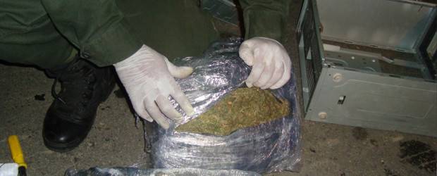 Policía incautó 10 kilos de marihuana en Ciudad Bolívar | Cortesía | La droga estaba escondida en la CPU de un computador.