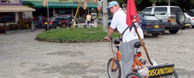 Tras un infarto cerebral, Francisco quedó cuadripléjico. | Camila Mesa Aristizábal