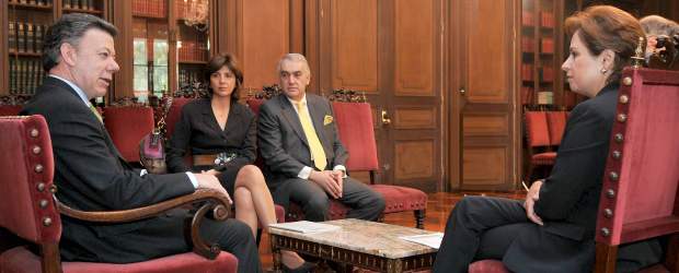 La canciller mexicana llegó a Colombia en una visita oficial | SIG |