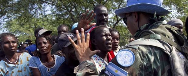 Epidemia de cólera en Haití no ha alcanzado el pico, dijo la OMS | Reuters | La comunidad en Jurve, en la zona de Artibonite piden más ayuda humanitaria y especialmente suministro de agua potable.
