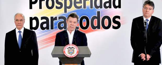 Mauricio Cárdenas es el nuevo ministro de Minas | Cortesía Presidencia de la República | El presidente Juan Manuel Santos destacó la gestión del ministro saliente, Carlos Rodado Noriega.