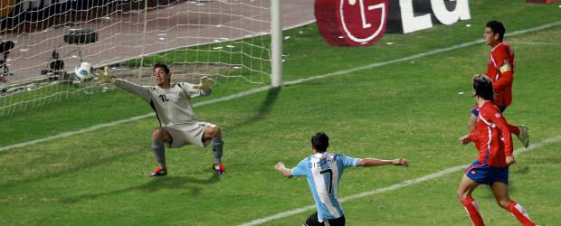 Argentina sacó la casta | Reuters | Tercer gol de Argentina, obra de Ángel Di María.