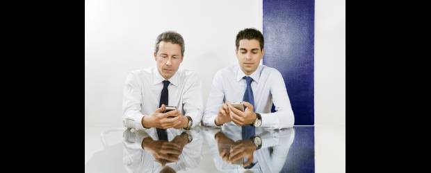 Chat del BlackBerry o el arte del ping-pong virtual | Shutterstock |