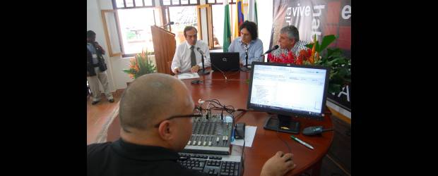 La señal del Alma Máter llegó al Occidente | Juan Carlos Sepúlveda | De los programas que se emitirán desde la región de Occidente, hacen parte el noticiero Alma Máter, Color Local y Conexión Antioquia. Cuando se fortalezca su potencia, el propósito es alcanzar una cobertura de 18 municipios.