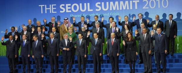 Países del G-20 se comprometieron a evitar devaluaciones competitivas | AP | Los países del G-20 seguirán las discusiones de los temas en 2011.