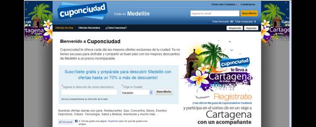 Cuponciudad llega con sus promociones | Cortesía | Aunque las promociones solo empezarán a partir del próximo miércoles, los usuarios pueden registrar desde ya en www.cuponciudad.com y participar en el sorteo de un viaje a Cartagena con un acompañante.