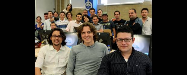 Cuadro a cuadro animan sin perder detalle | Jaime Pérez | César Cárdenas, Julián Baquero y Esteban Ramírez hacen parte del grupo de artistas y profesionales que trabajan desde Medellín para Pipeline Studios en canadá. El estudio está ubicado en la Institución Universitaria Pascual Bravo.