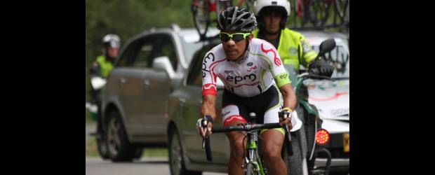 En El Carmen, el champú es para Giovanni | Cortesía- El Carmen De Viboral | Giovanni Báez (EPM) ganó la primera etapa de la Clásica de El Carmen de Viboral y es el líder de la competencia.