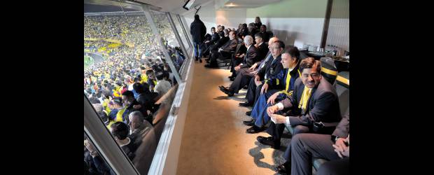 Todo fue ¡maravilloso! | Colprensa, Presidencia | El día del partido Colombia-México, el presidente Juan Manuel Santos se puso la camiseta amarilla y estuvo en el palco de El Campín. Al final, como todos los aficionados del país, salió triste por la eliminación.