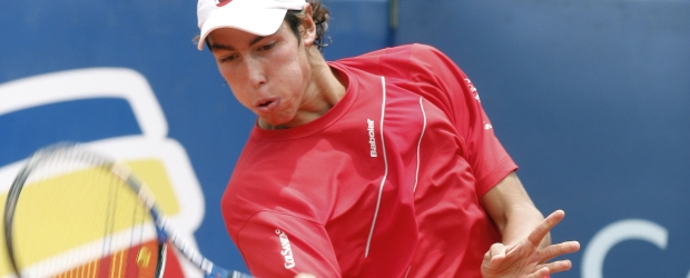 El tenista colombiano Eduardo Struvay | Colprensa | El colombiano Eduardo Struvay ganó en su debut en el Bancolombia Open frente al también colombiano Juan Sebastián Gómez con parciales 7-6, 7-5.