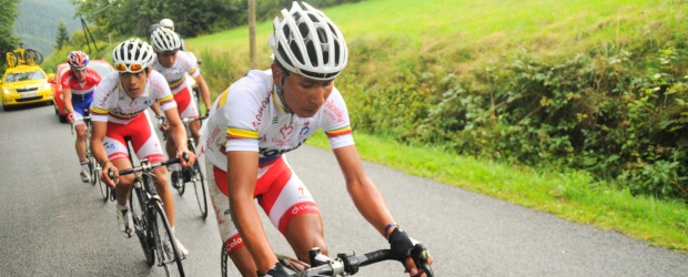 Los sardinos cogen alas | Cortesía Gilberto Chocce, Francia | Nairo Quintana, Jarlinson Pantano y Darwin Atapuma aprovecharon los repechos para hacer selección en el Tour del Porvenir. La competencia irá hasta el domingo y quedan varias etapas de montaña. La última será una cronoescalada.