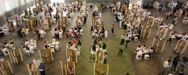 Jaime Pérez | Algunos puestos de votación registraron asistencia masiva.