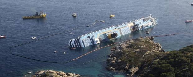Envían a juicio al comandante Schettino por naufragio del Costa Concordia