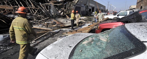 Explosión en edificio de Los Ángeles dejó dos muertos | AP