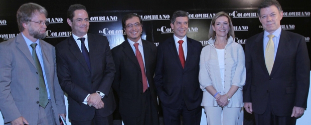 Según la última encuesta del Centro Nacional de Consultoría para el noticiero CM&, la intención de voto para la segunda vuelta arroja un empate entre Santos y Mockus con 47 por ciento. | Hernán Vanegas | Según la última encuesta del Centro Nacional de Consultoría para el noticiero CM&, la intención de voto para la segunda vuelta arroja un empate entre Santos y Mockus con 47 por ciento.