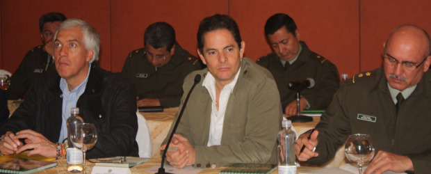 Mandatarios del país definieron líneas de seguridad ciudadana | Cortesía, Ministerio Del Interior | Al encuentro asistieron cinco alcaldes, incluyéndose el de Medellín, Alonso Salazar, y seis gobernadores entre los que estaba Luis Alfredo Ramos.