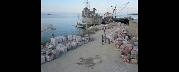 Sello antioqueño en las labores de reconstrucción de Haití | Cortesía | Varios buques cargados con toneladas de ayuda enviados desde Colombia han llegado en el último mes y medio al puerto de la capital de Haití.
