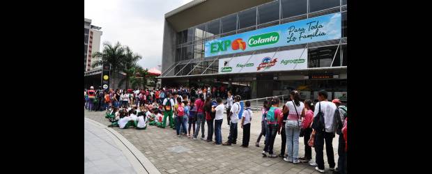 La ExpoColanta desbordó cálculos | Cortesia | El programa cultural y recreativo de Expo Colanta colmó la Plaza Mayor.
