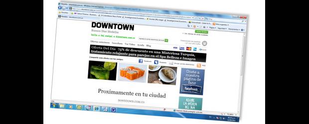 Llegan ofertas de Downtown | Imagen De Internet | El sitio web de Downtown Colombia es uno de los lugares indicados para encontrar las promociones.
