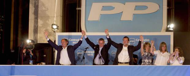 Histórica derrota del socialismo español | AP | El Partido Popular celebró su victoria en las elecciones.