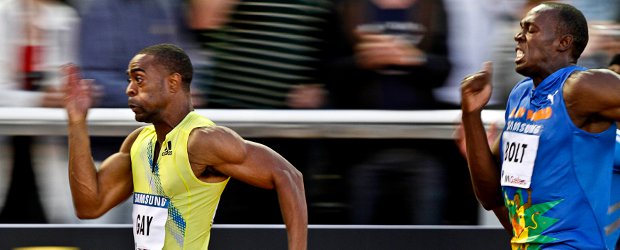 Tyson Gay y Blanka Vlasic son favoritos para atletas mundiales del año | Tyson Gay tiene en Usain Bolt su gran competidor en el atletismo mundial.