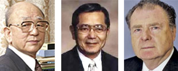Tres químicos que hiciero importantes avances a la medicina y la electrónica | Reuters | Los ganadores del Nobel de Química, el estadounidense Richard Heck y los japoneses Ei-ichi Negishi y Akira Suzuki.